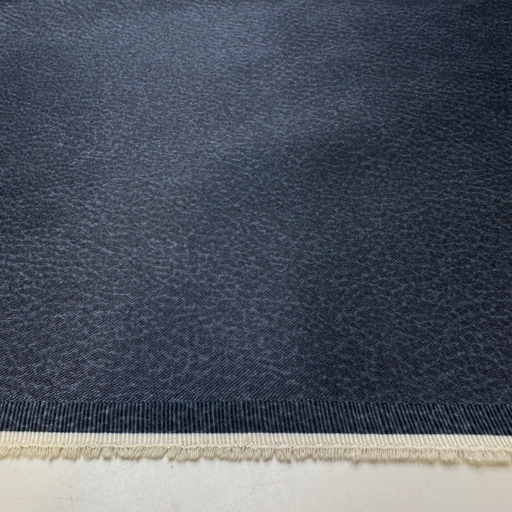 Cleaning The Pool - Poly/Cotton Woven - Dark Blue Abstract - Bundles