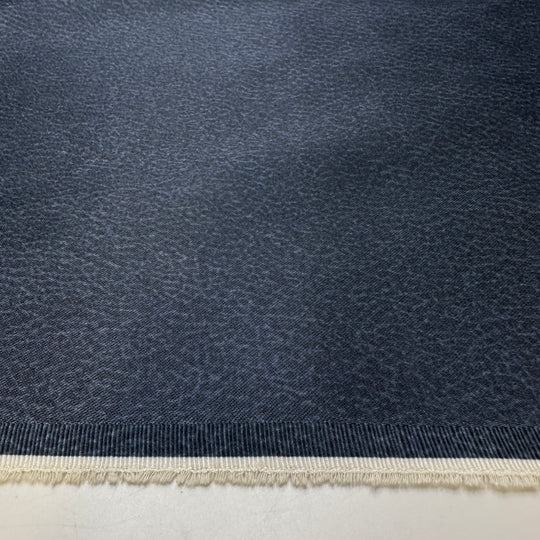 Cleaning The Pool - Poly/Cotton Woven - Dark Blue Abstract - Bundles
