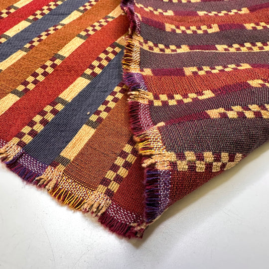 Setting Up Games For The Kids - Cotton/Poly Woven - Multi Geometric - 2.5M Bundle