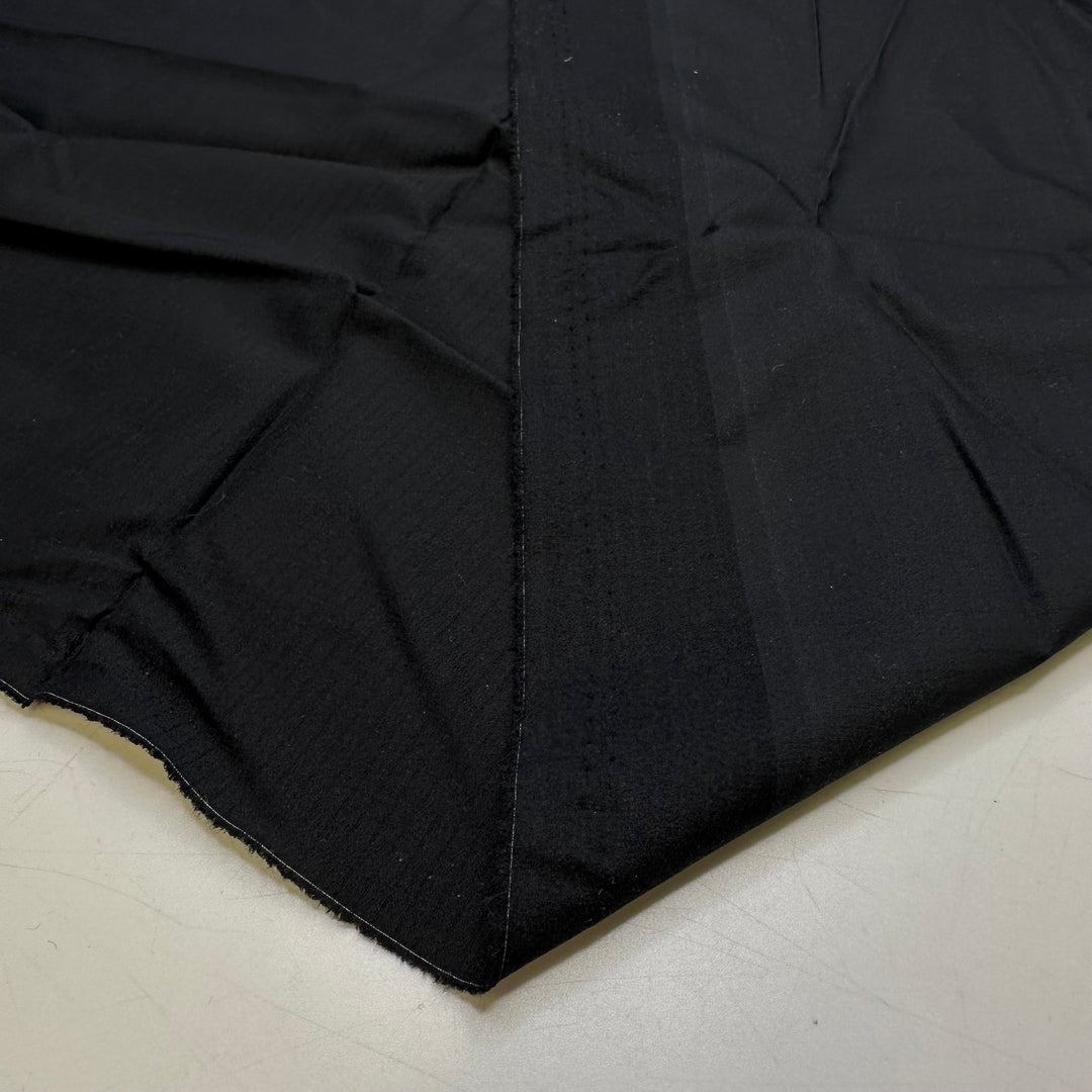 Light Jacket Weather - Polyester Blend Woven - Black - 2.1M Bundle