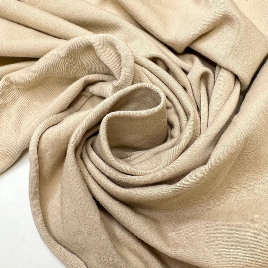 Nude Attitude - Jersey Bamboo Blend Knit - Light Beige - 1.5M Bundle