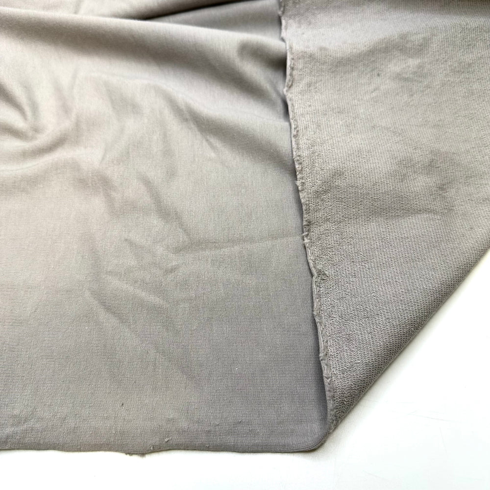 Seal Grey - Jersey Cotton Blend Knit - Light Grey - 0.9M Bundle