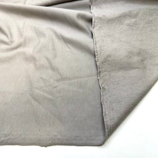 Seal Grey - Jersey Cotton Blend Knit - Light Grey - 0.9M Bundle