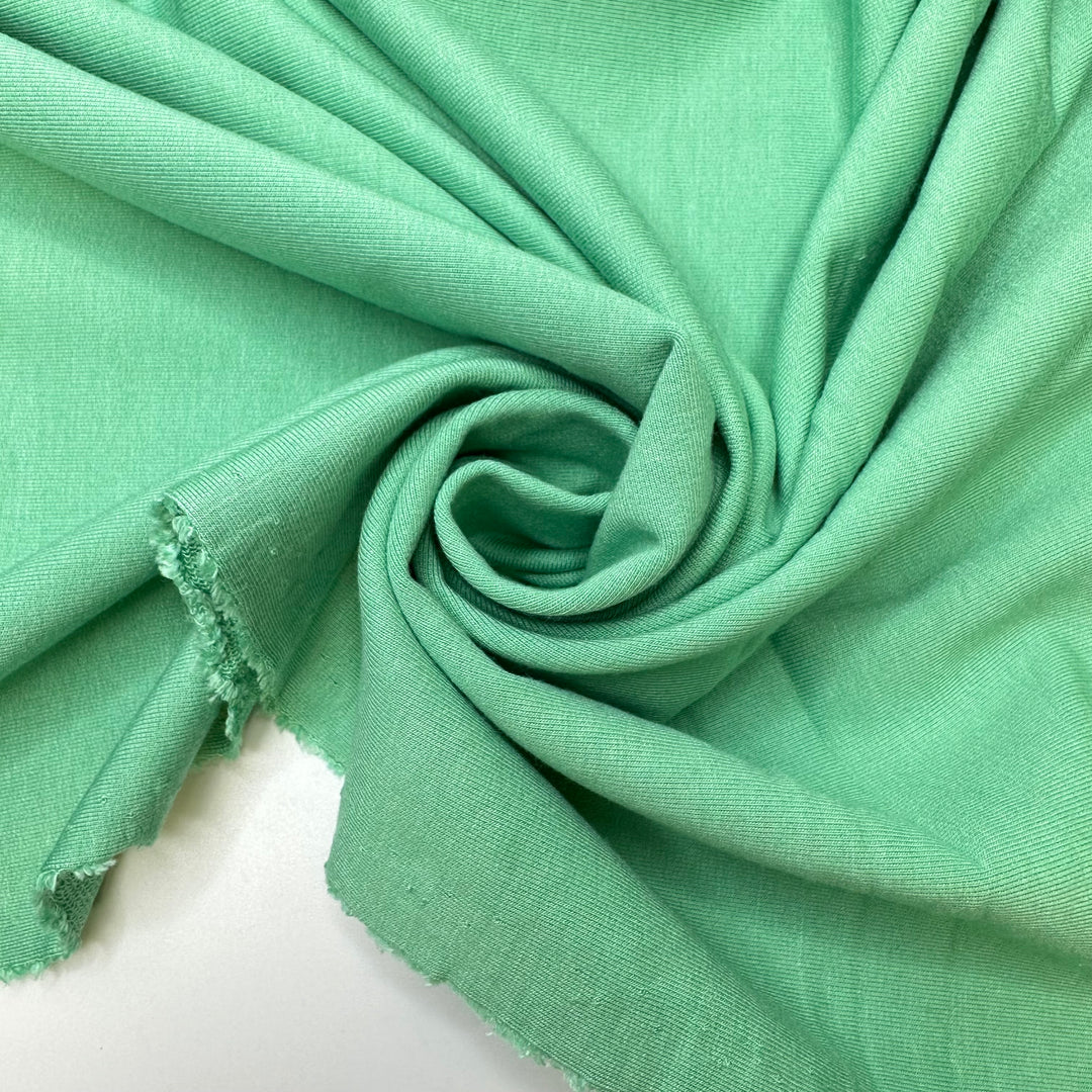 Mint Cool - French Terry Bamboo/Cotton Knit - Light Green - 2M Bundle