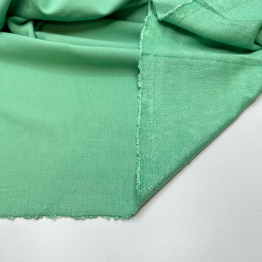 Mint Cool - French Terry Bamboo/Cotton Knit - Light Green - 2M Bundle