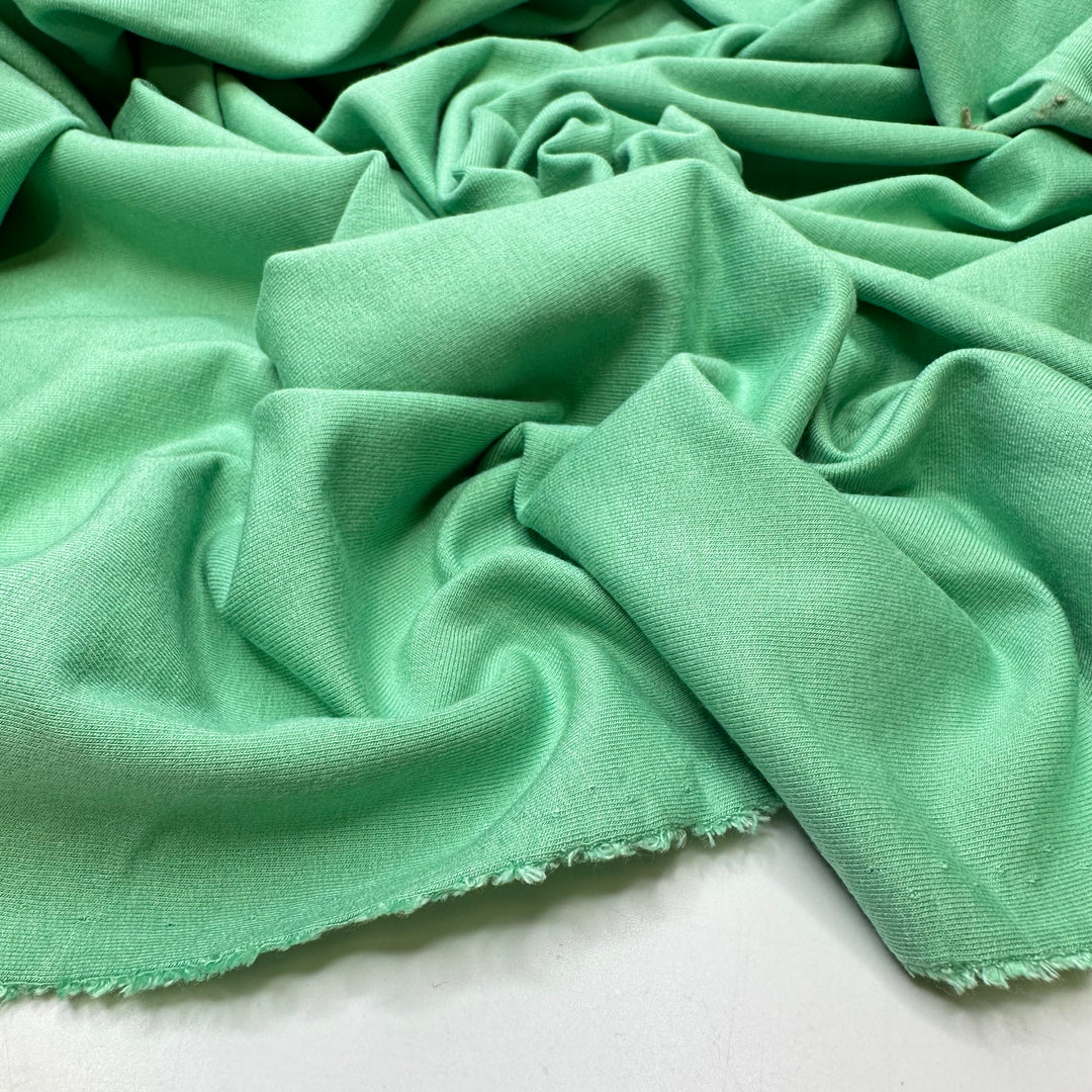 Mint Cool - French Terry Bamboo/Cotton Knit - Light Green - 2M Bundle
