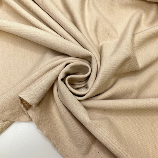 Climbing Sand Dunes - French Terry Bamboo/Cotton Knit - Light Beige - 1.8M Bundle