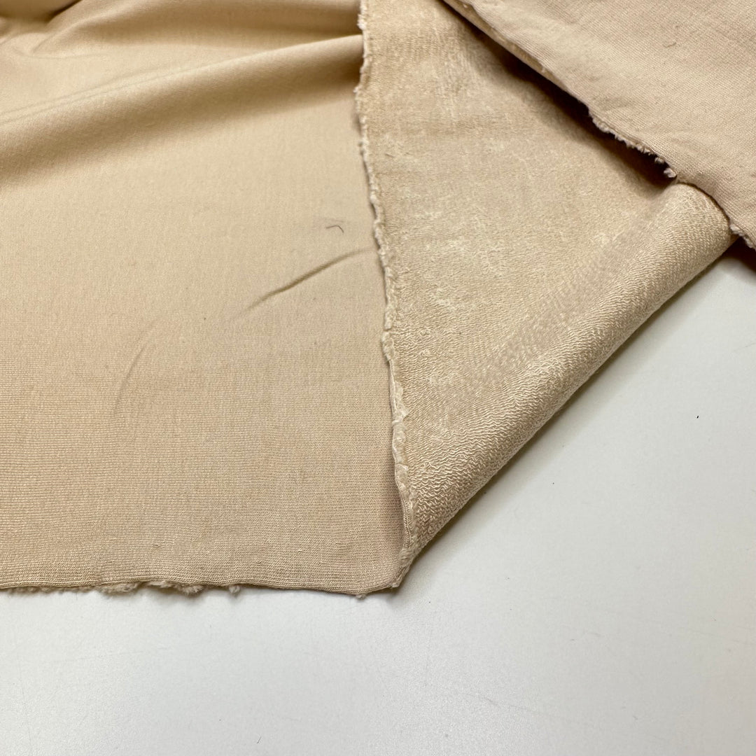 Climbing Sand Dunes - French Terry Bamboo/Cotton Knit - Light Beige - 1.8M Bundle