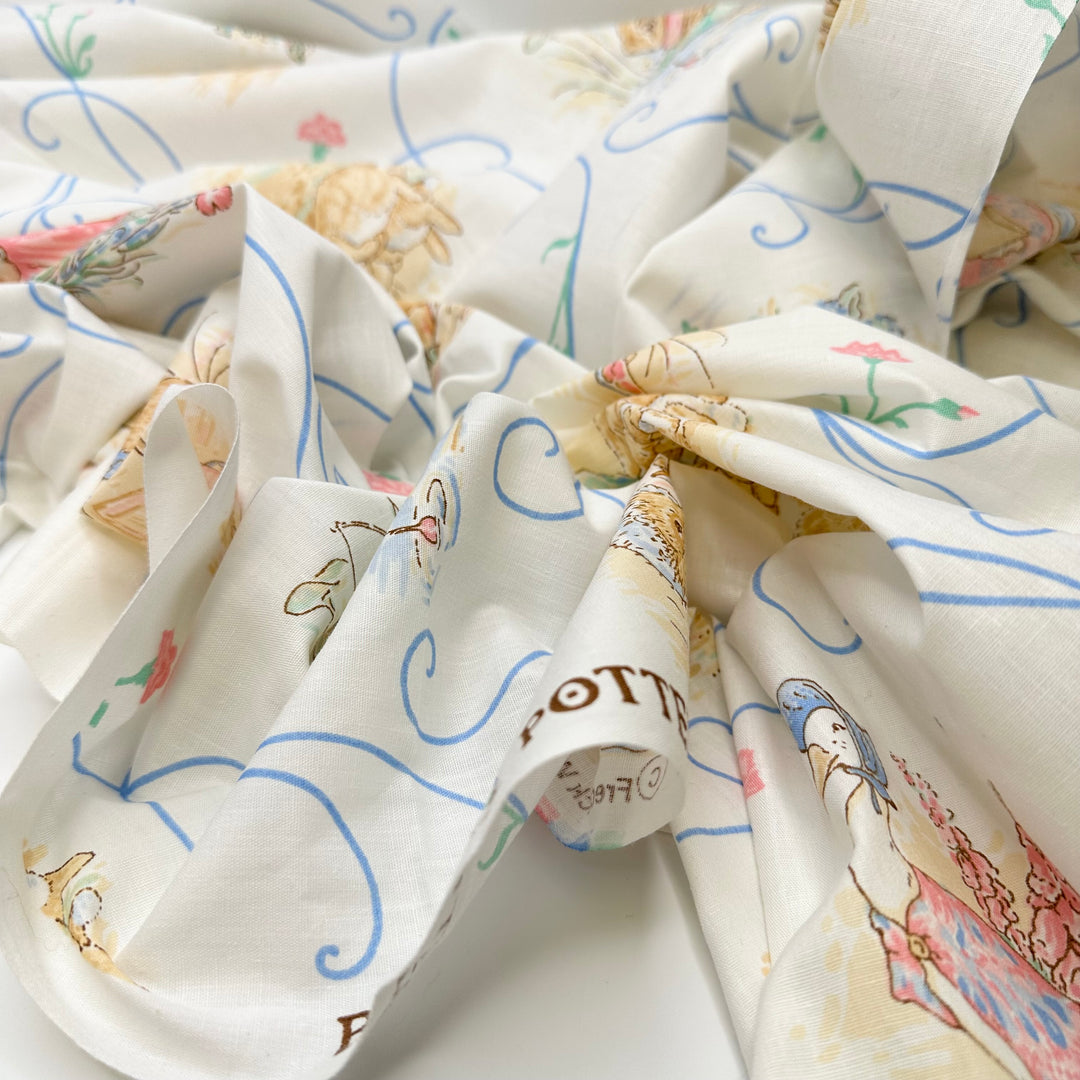 UB - Hello Peter - Cotton Woven - Multi Peter Rabbit Motif - Bundles
