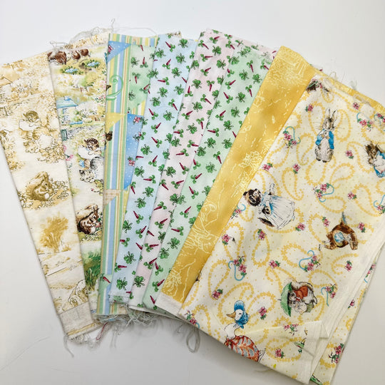 UB - Hello Peter - Cotton Woven - Multi Peter Rabbit Motif - Bundles