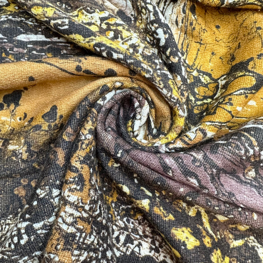 Eating Sweet Georgia Browns - Vintage Acrylic Woven - Brown Multi Abstract - 2.55M Bundle