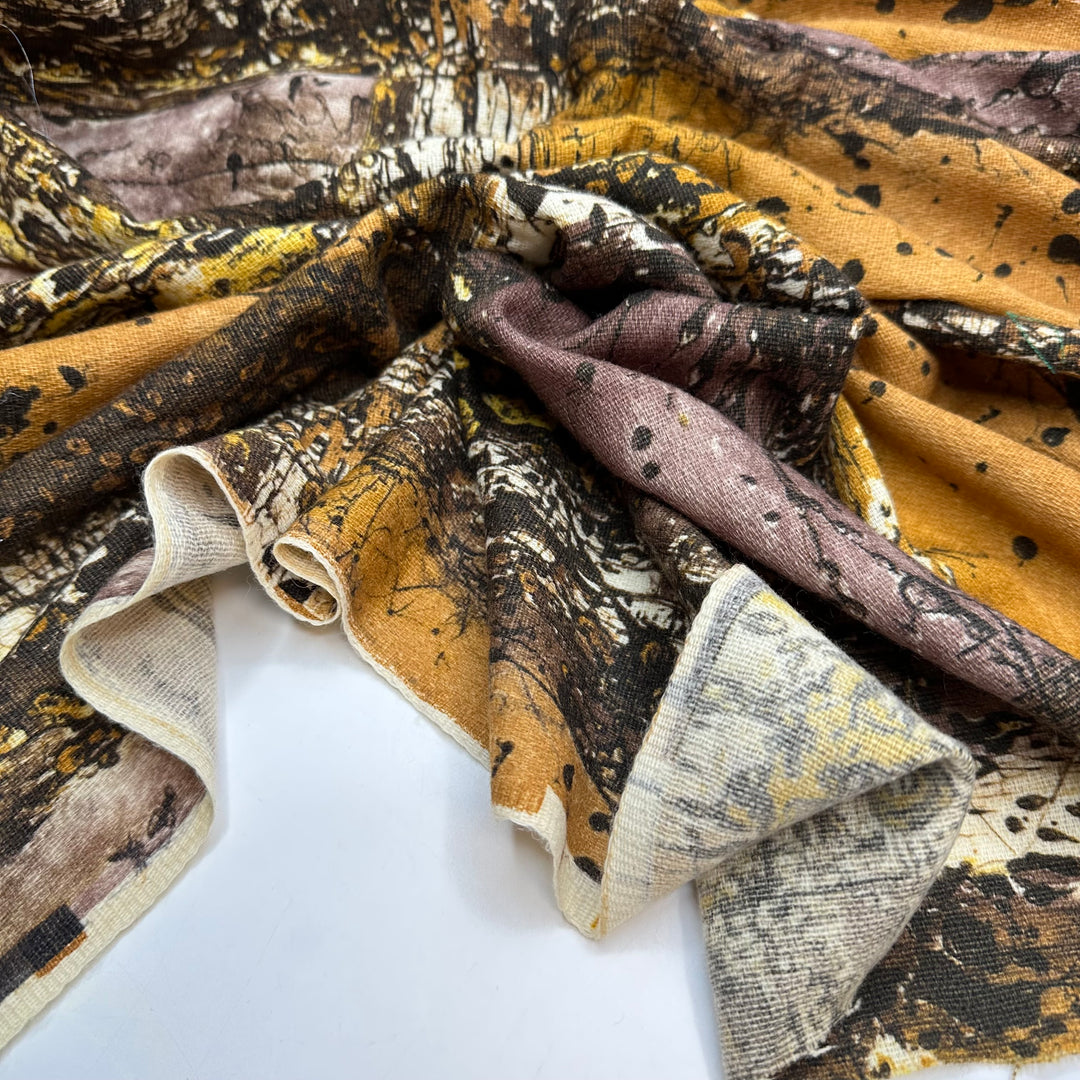 Eating Sweet Georgia Browns - Vintage Acrylic Woven - Brown Multi Abstract - 2.55M Bundle