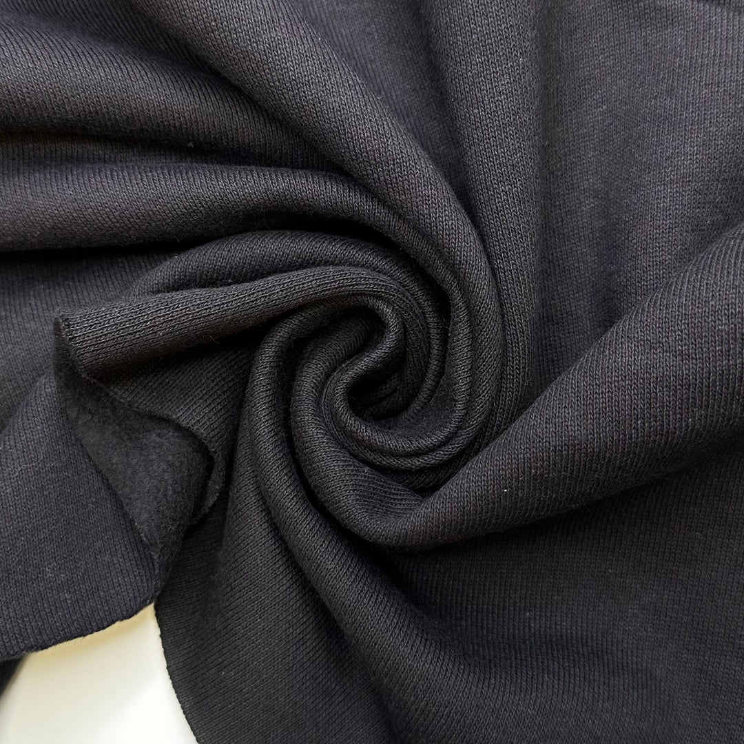 Chill Sweat Pants Kinda Dad - Tubular Jersey Fleece Cotton Blend Knit - Black - 1.8M Bundle