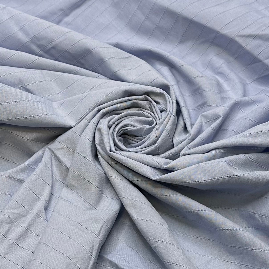 UB - Watching The Fish Swim By - Cotton Blend Woven - Light Blue - 2.9M Bundle