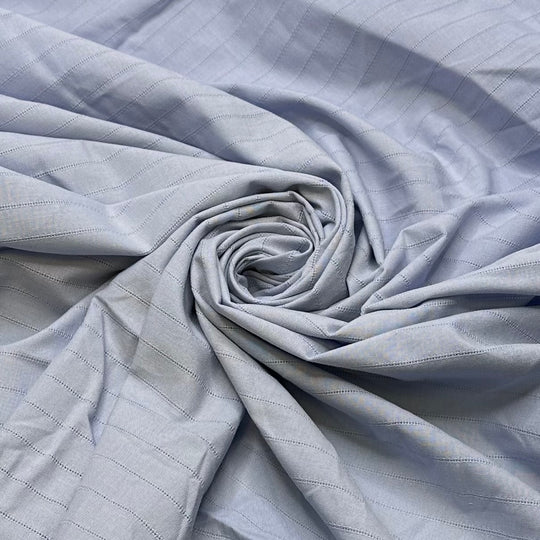 UB - Watching The Fish Swim By - Cotton Blend Woven - Light Blue - 2.9M Bundle