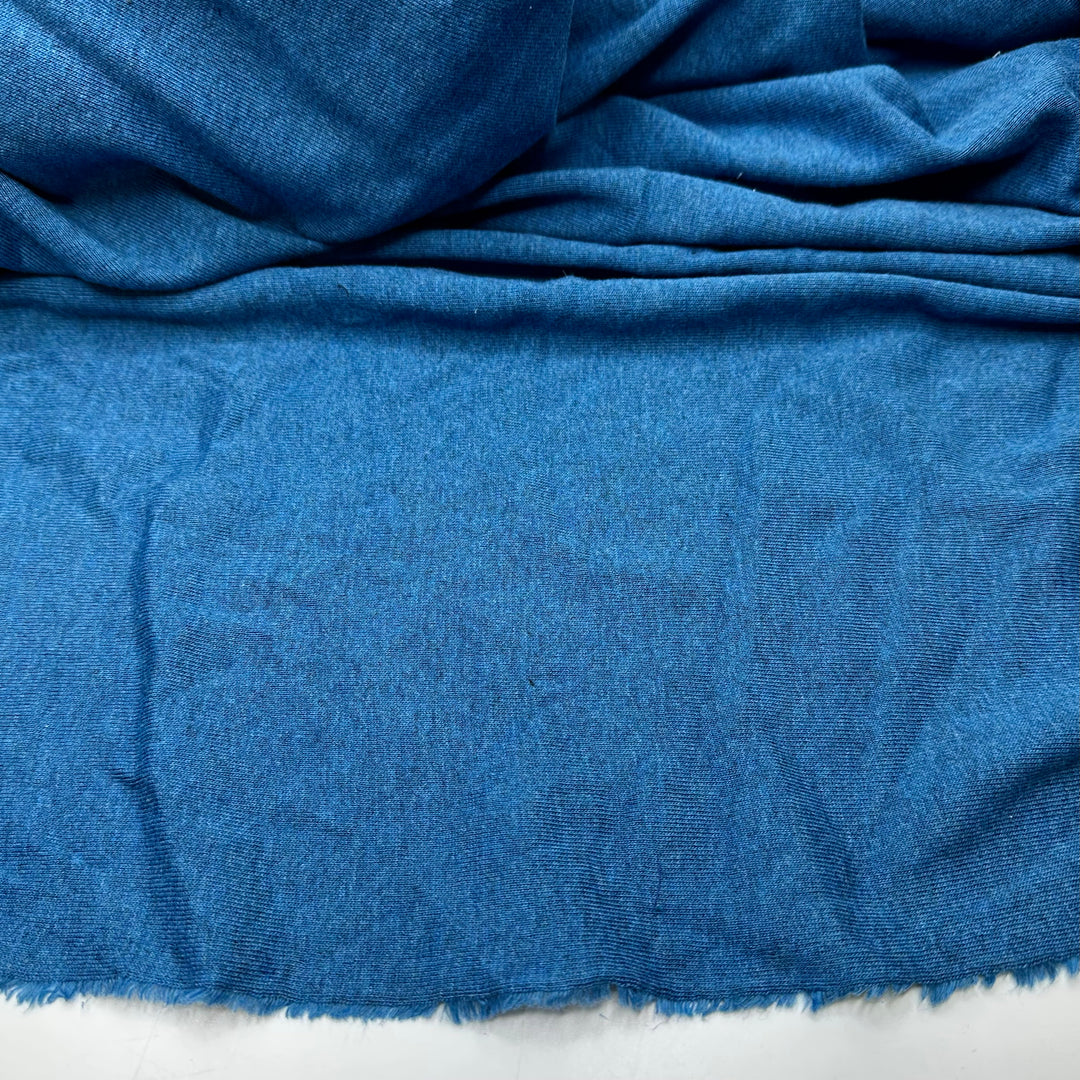 Make Your Eyes POP - Rib Knit Cotton Blend Knit - Blue - 2.9M Bundle