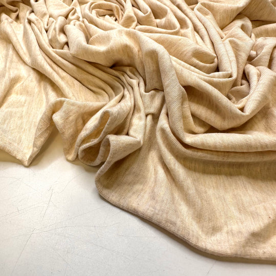 Orange You Glad I Didnt Say Banana - Jersey Cotton/Bamboo Knit - Light Yellow - 2.65M Bundle