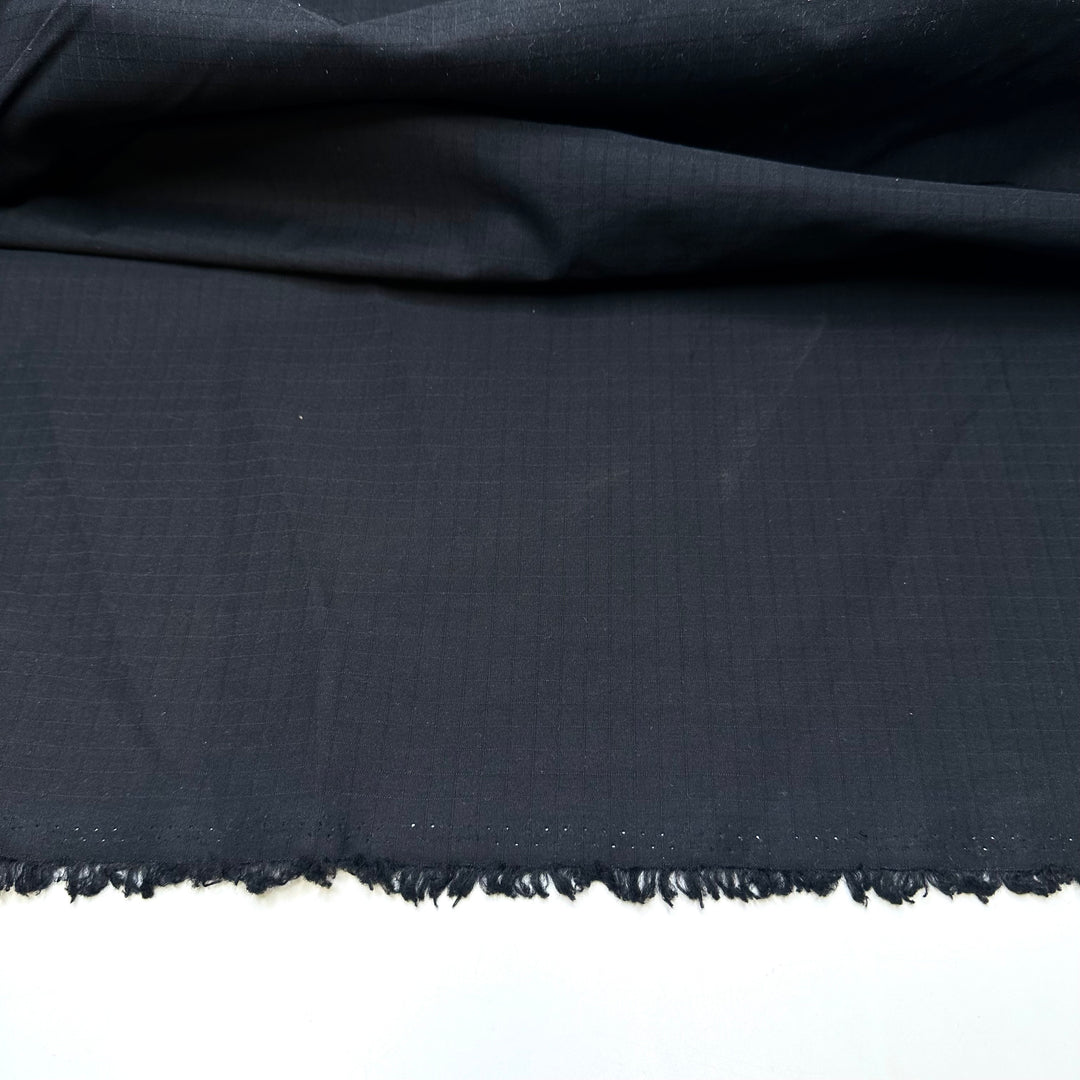 Touch Like Velvet - 1 Side Brushed Cotton Blend Woven - Black - 2.7M Bundle