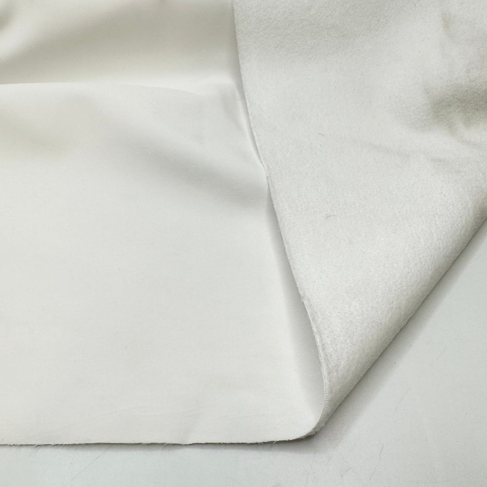 Snug As A Bug - One Side Water Resistant Jersey Fleece Polyester Blend Knit - White - 1.4M Bundle