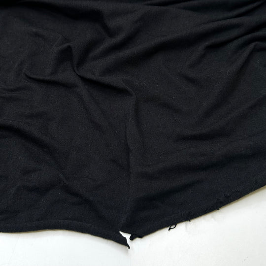 Wfh Uniform - Jersey Cotton Blend Knit - Black - 1.5M Bundle