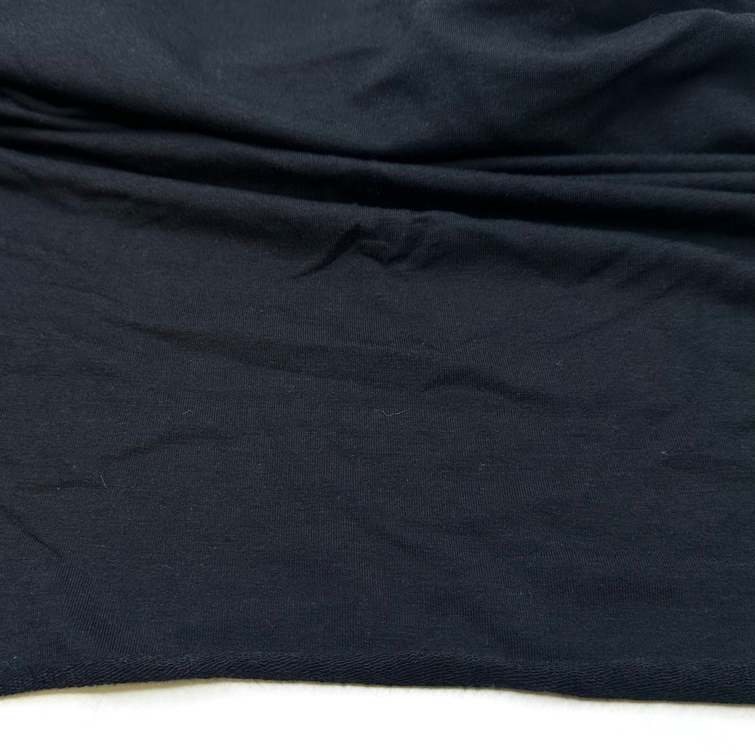 Wind Down Pants - French Terry Cotton Blend Knit - Black - 3M Bundle