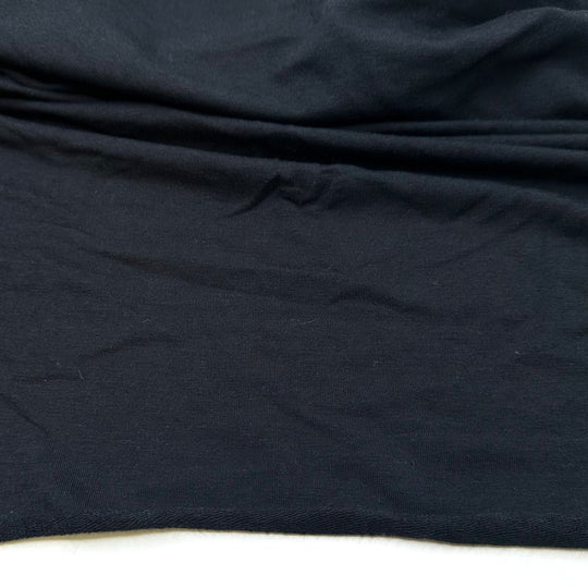 Wind Down Pants - French Terry Cotton Blend Knit - Black - 3M Bundle