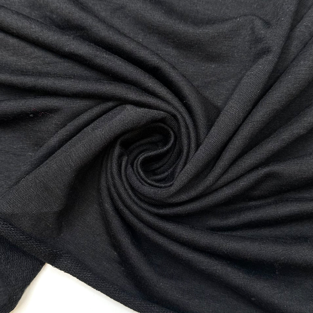 Theyre Not Terry-ble - French Terry Cotton Blend Knit - Orange/Black - Bundles