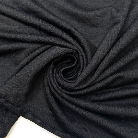 Theyre Not Terry-ble - French Terry Cotton Blend Knit - Orange/Black - Bundles