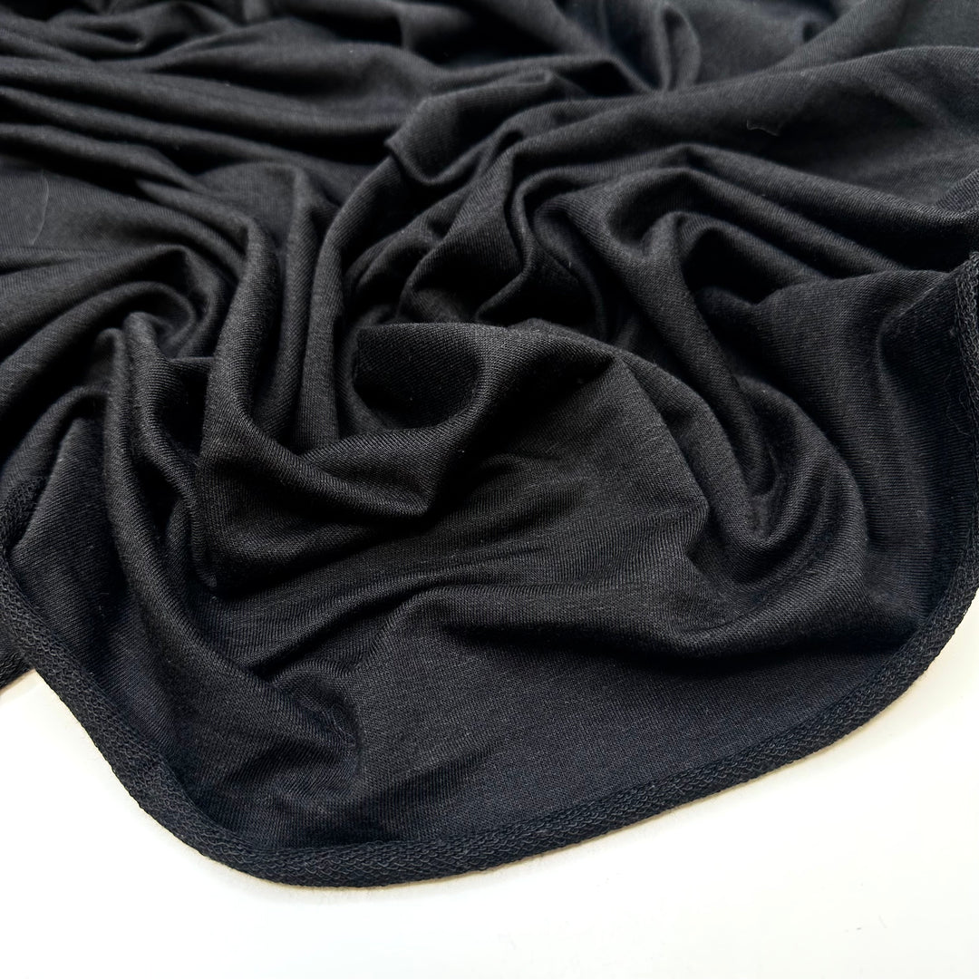 Theyre Not Terry-ble - French Terry Cotton Blend Knit - Orange/Black - Bundles