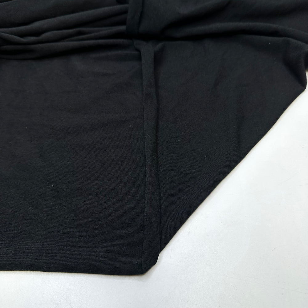 Absolutely Pajamad - Jersey Cotton Blend Knit - Black - 2.31M Bundle