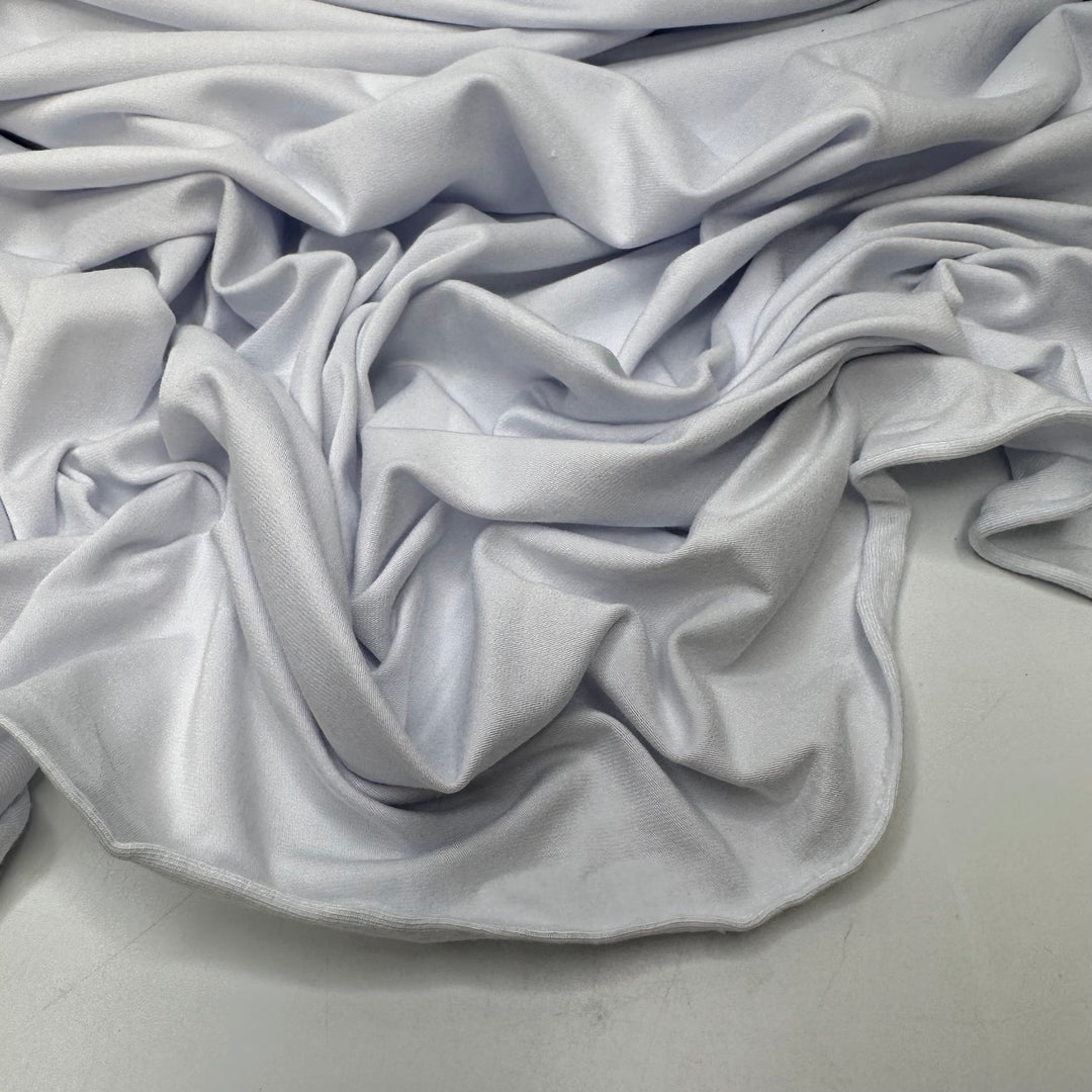 Ivory Goddess On The Runway - Jersey Cotton Blend Knit - White - 1.6M Bundle