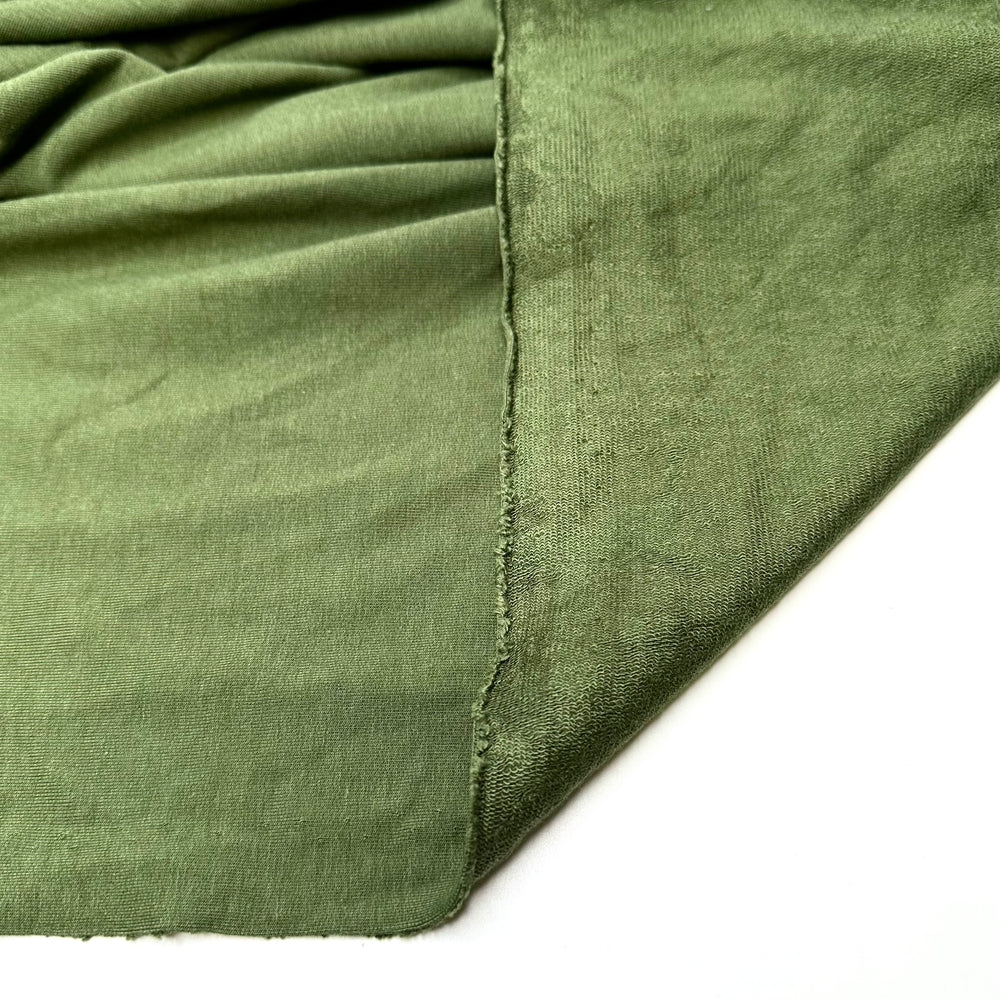 The Grass Is Greener On Your Side - French Terry Bamboo Blend Knit - Green - Bundles