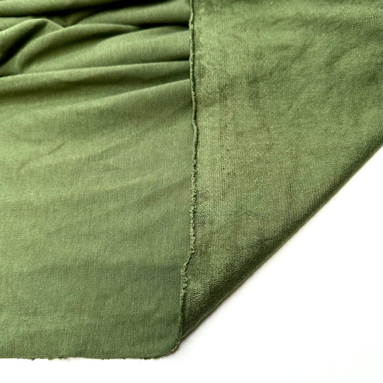 The Grass Is Greener On Your Side - French Terry Bamboo Blend Knit - Green - Bundles