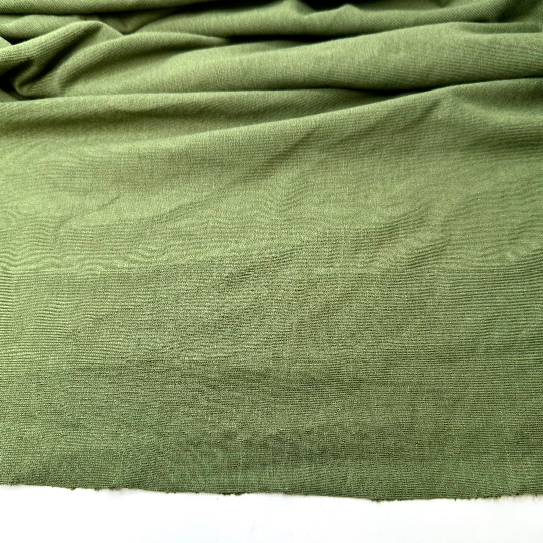 The Grass Is Greener On Your Side - French Terry Bamboo Blend Knit - Green - Bundles