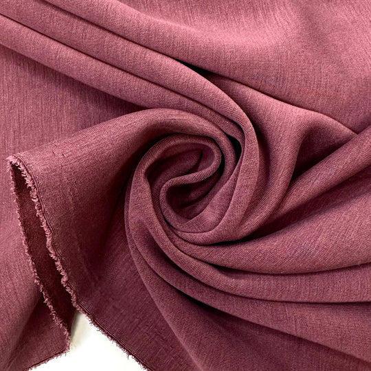 Bourgeoisie In Burgundy - Double Cloth Knit Polyester Blend  - Burgundy - 1.6M Bundle