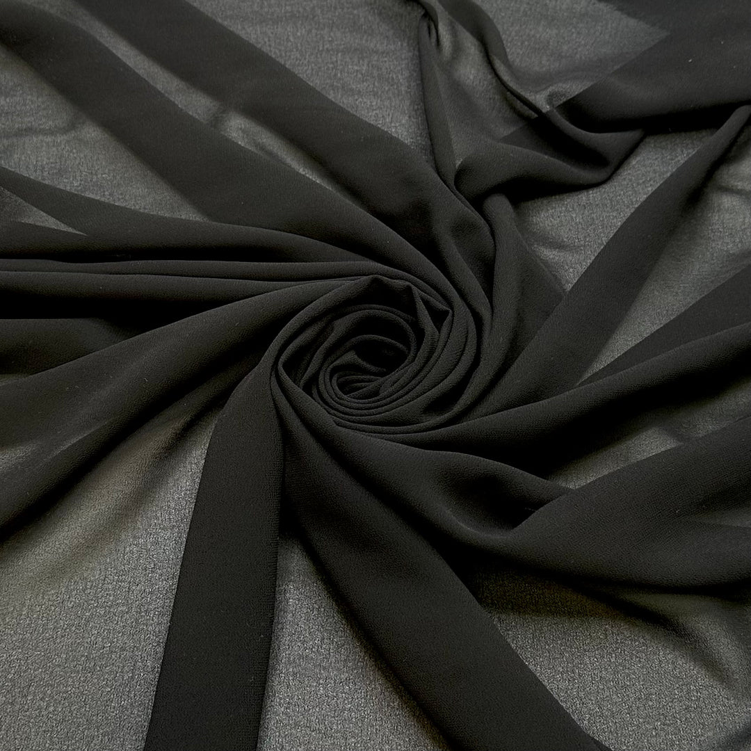 Dont Be A Crepe - Crepe Poly Woven - Black - Bundles