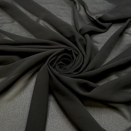 Dont Be A Crepe - Crepe Poly Woven - Black - Bundles