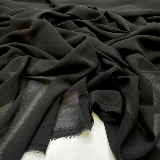 Dont Be A Crepe - Crepe Poly Woven - Black - Bundles
