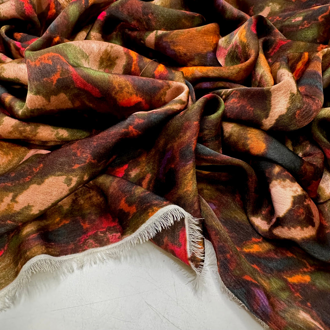 You Go Girl - Sateen Polyester Blend Woven - Multi Abstract - 3M Bundle