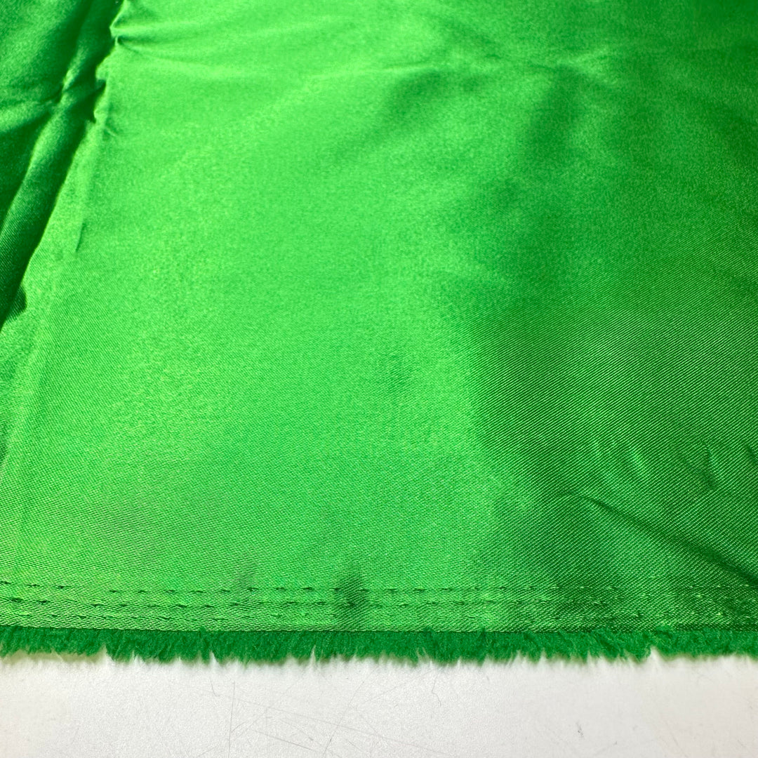 Shine Bright Like An Emerald - Satin Polyester Blend Woven - Green - 4M Bundle