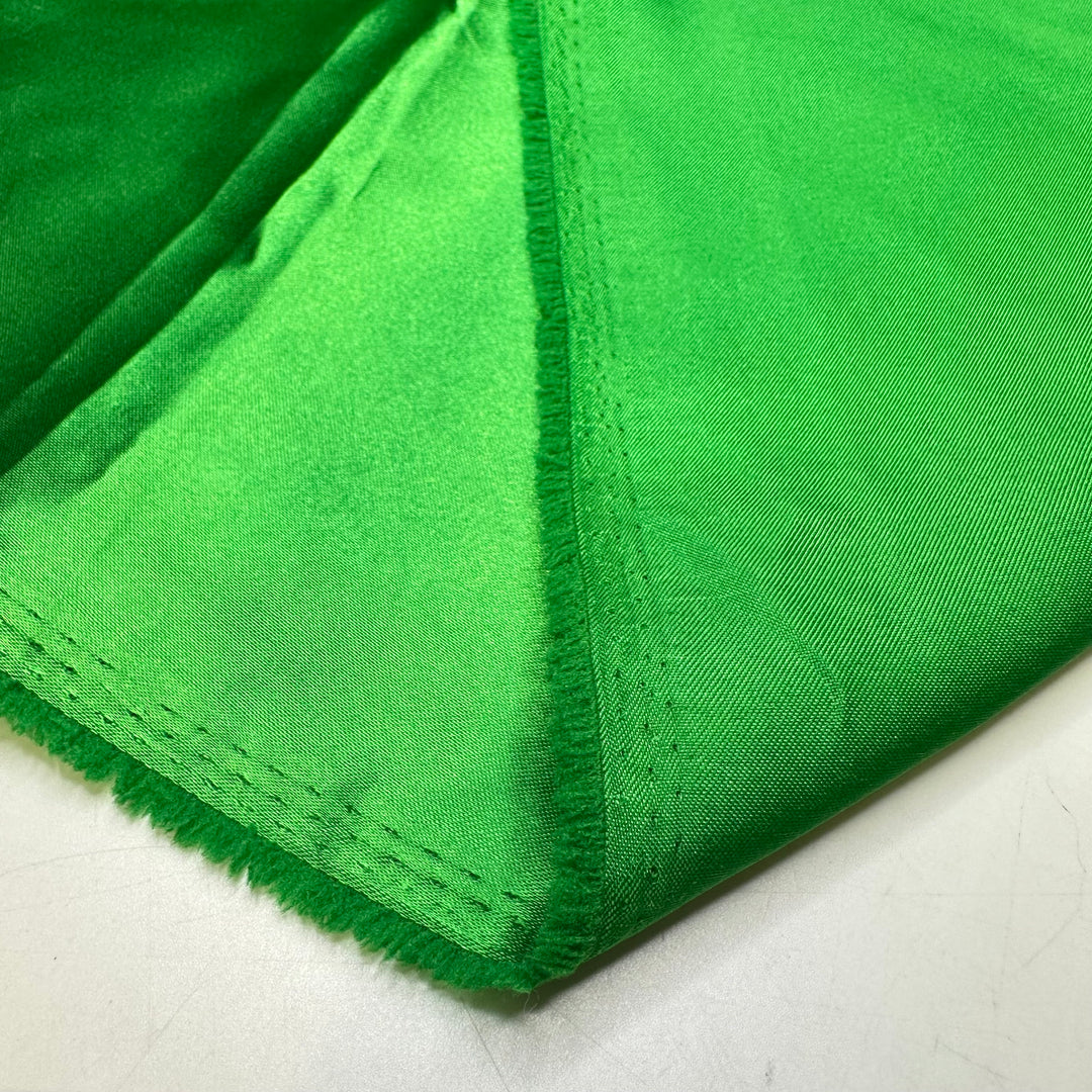 Shine Bright Like An Emerald - Satin Polyester Blend Woven - Green - 4M Bundle