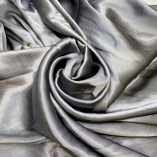 Practicing My Lip Sync In The Shower - Satin Poly Woven - Blue/Grey - 2M Bundle