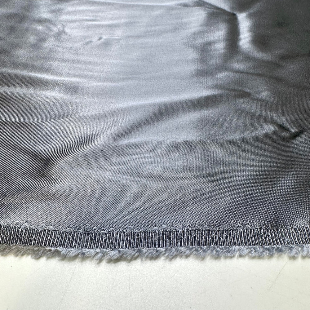 Practicing My Lip Sync In The Shower - Satin Poly Woven - Blue/Grey - 2M Bundle