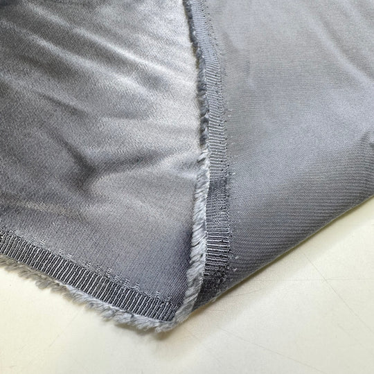 Practicing My Lip Sync In The Shower - Satin Poly Woven - Blue/Grey - 2M Bundle