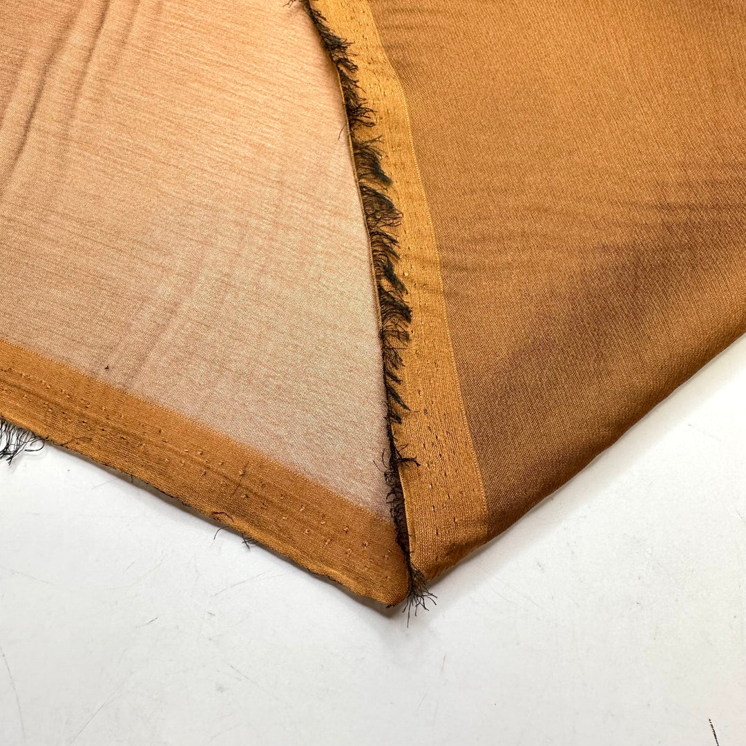 Penny For Your Thoughts - Chiffon Poly Woven - Copper - 2M Bundle