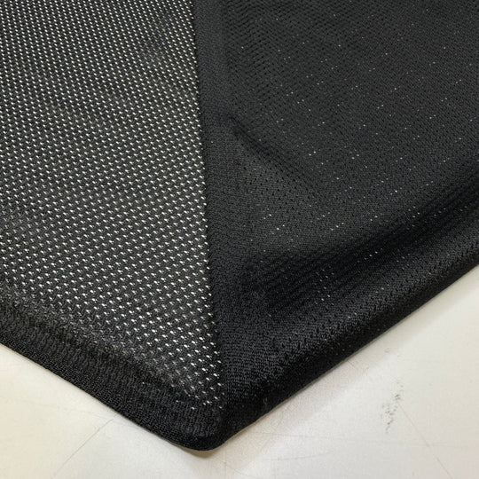 Watching The Game On My New  Couch - Sport Mesh Polyester Blend Knit - Black Static - 2M Bundle
