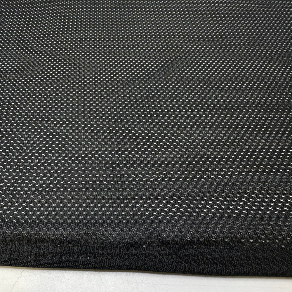 Watching The Game On My New  Couch - Sport Mesh Polyester Blend Knit - Black Static - 2M Bundle