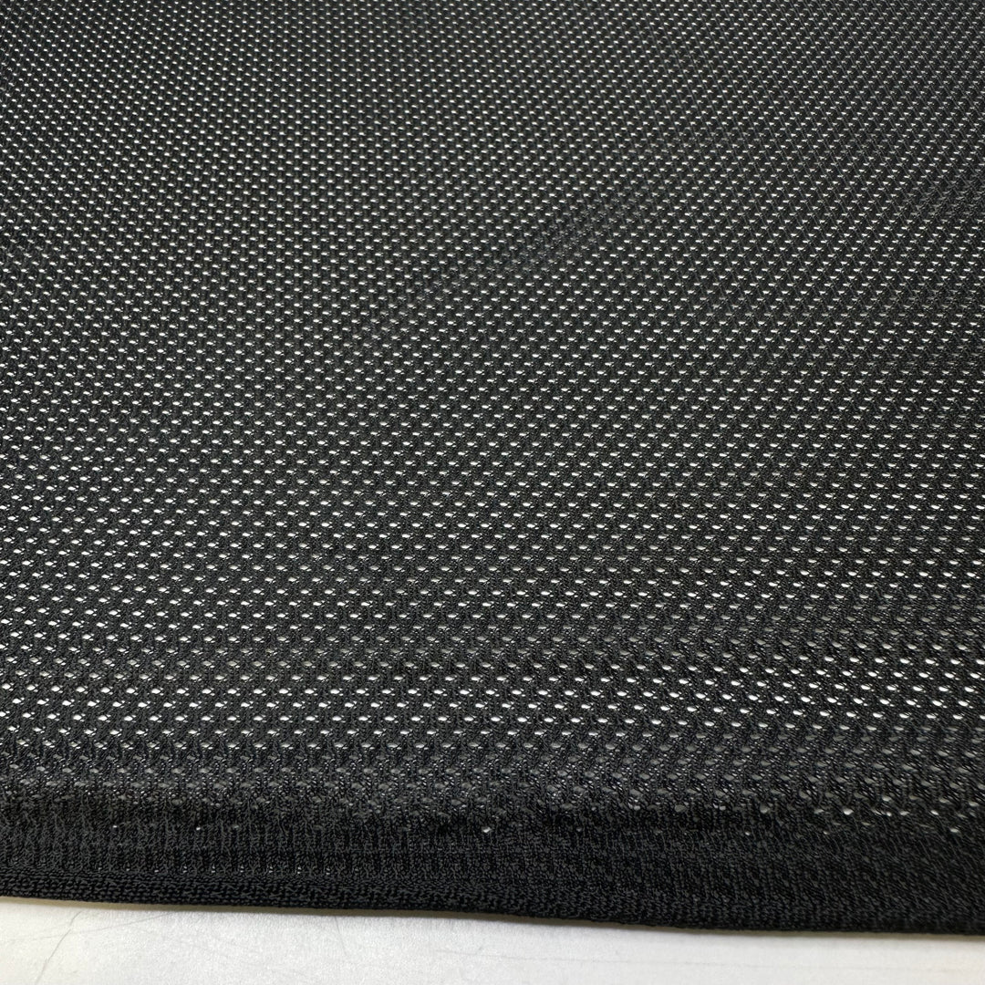 Watching The Game On My New  Couch - Sport Mesh Polyester Blend Knit - Black Static - 2M Bundle