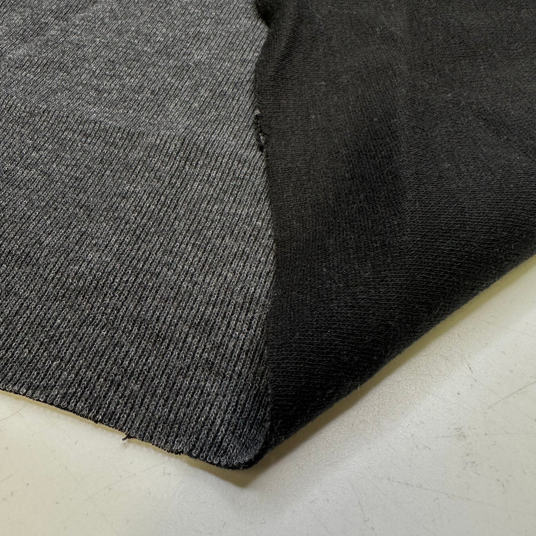 Pass The Rib Knit - Jersey Rib Knit Cotton Knit - Dark Grey - 3M Bundle