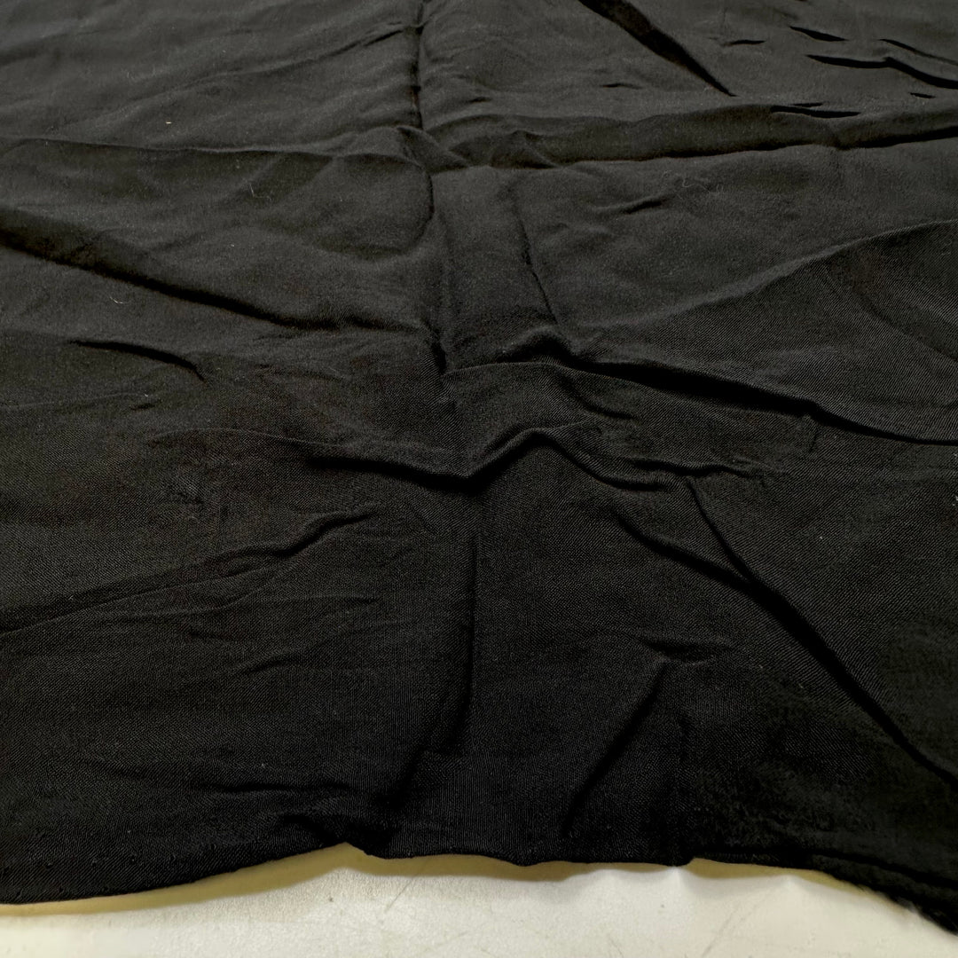 Feel The Wind In Your Hair - Cotton Woven - Black - 3M Bundle